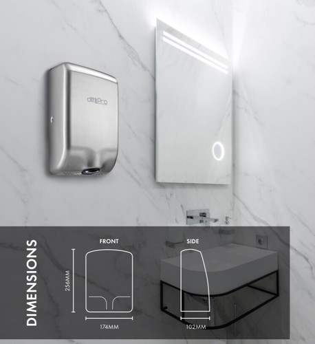 Hand dryer professional 1kw - hand,