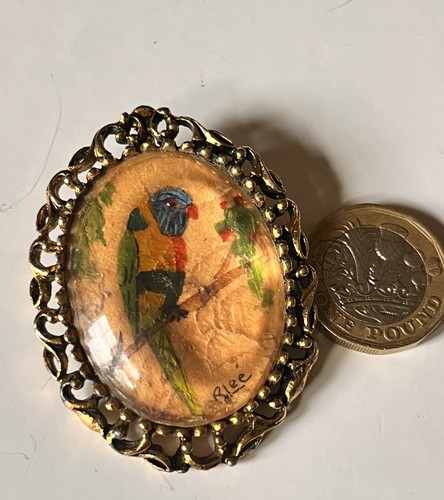 Bird brooch pendant french - bird,