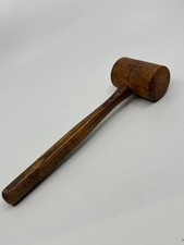 Vintage wooden mallet - mallet, hand