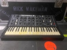 Polivoks Synth Owned and Used by Rick Wakeman of YES 1980 Black