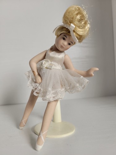 Vintage porcelain ballerina - vintage,