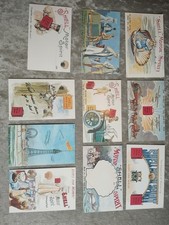 Set Of 10 Reproduction Vintage