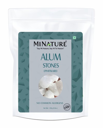 Nature potassium alum - mi, stone