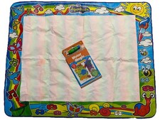 Aquadoodle Water Doodle Mat 74cm X 94cm Plus Water Pen And Halt Water Magic Pad