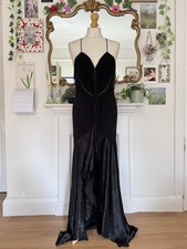 Vintage 2000s Open Back Satin