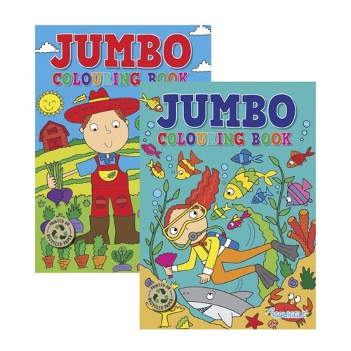 Jumbo colouring books - jumbo,