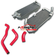 Aluminum Radiator+Red Hose FIT