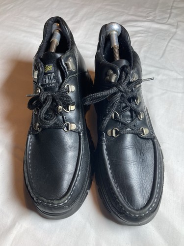 Men wrangler black leather - men’s,