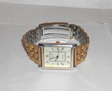 Men's Citron Quartz Tank Style Wrist Watch - Working