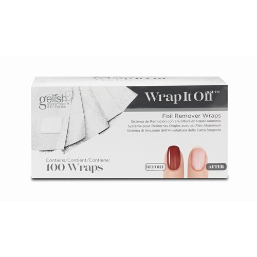 Gelish wrap off - wrap,