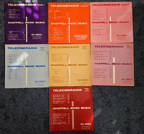 Library music lps - x,