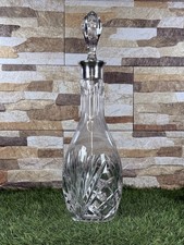 vintage cut glass decanter