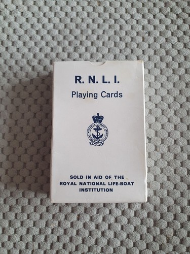 Vintage rnli playing - rnli, cards