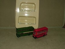 EFE RT/RTL  + AEC RENOWN DARTFORD DOUBLE DECK BUSES SET DIECAST 1:76 BOXED