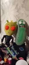 Rick And Morty Plush Bundle Pickle Rick And Krombopulos Michael