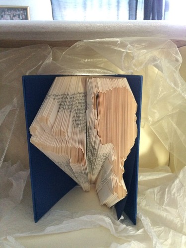 Book folding art pattern elsa - folding,