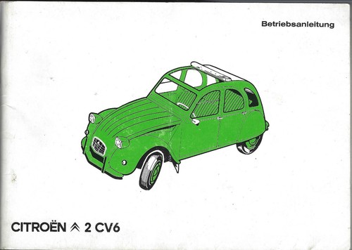 Citroen owners manual - citroen, 6