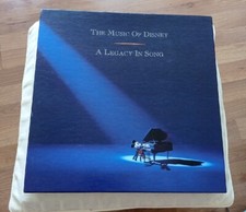 Walt Disney Collectors Edition Book + 3 x CDs Music of Disney A Legacy in Song