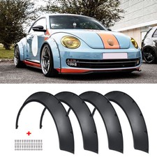 4pcs For VW Beetle Matte Fender Flares Wheel Arched CONCAVE 10mm Widebody Kit