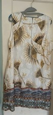sleeveless shift dress by