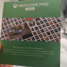 1 Month Xbox Game Pass Ultimate  Membership - DIGITAL CODE -  CHECK DESCRIPTION 
