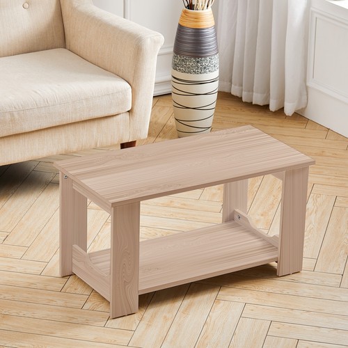 80cm wooden coffee table open - 80cm,