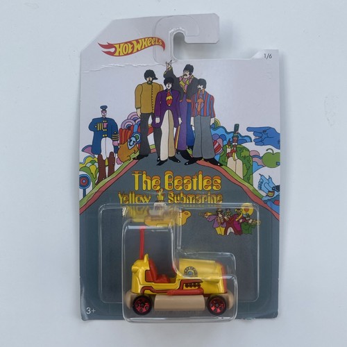 Hot wheels the beatles - hot, yellow