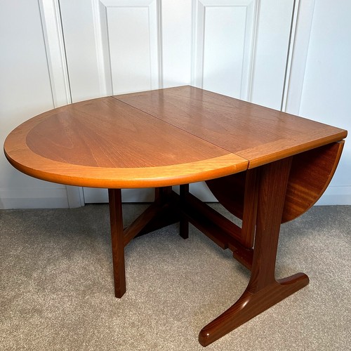 Vintage parker knoll teak oval - vintage,