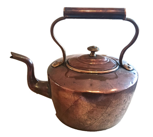 Antique copper brass tin - &,