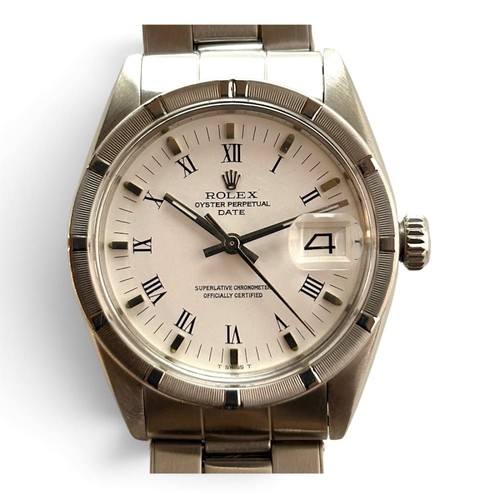 Rolex date white roman - rolex, 34