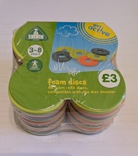 Foam discs for toy foam disc shooter