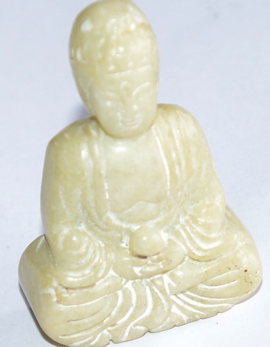 Nephrite jade carved sculpture - nephrite,