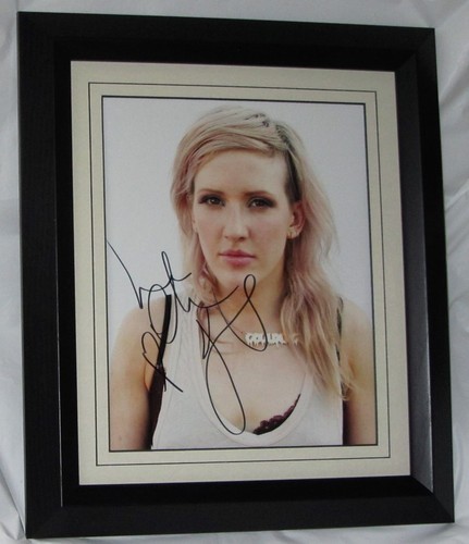 Ellie goulding signed egebf - goulding,