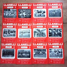 Llanelli Rugby Programmes 1959