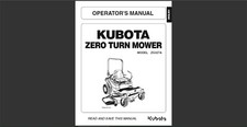 Kubota Zero Turn Mower model