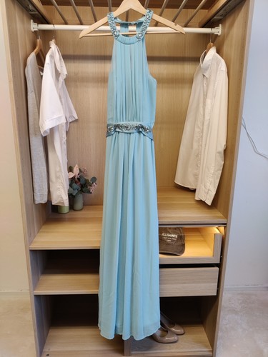 Coast duckegg dress maxi - uk,