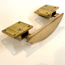 Solid brass D table leaf fork