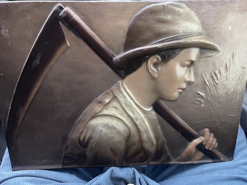 Rare jugendstil wall plaque - rare,