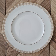 Vintage Gold Lace Dinner Plate
