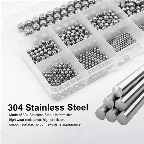 520 pcs metric precision steel - 520,