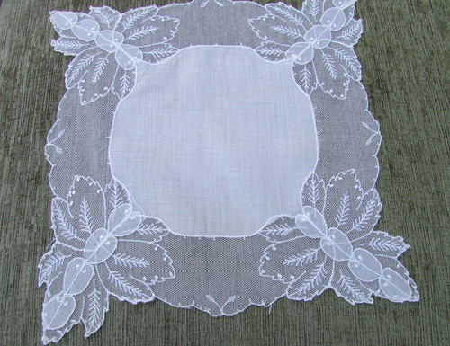 Antique vintage handkerchief - antique,