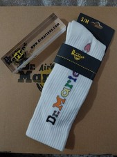 Dr Martens Socks S/M White New