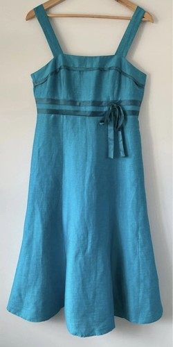 Kaliko turquoise linen silk - kaliko,