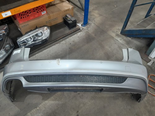 Rear bumper silver audi mk4 - silver,