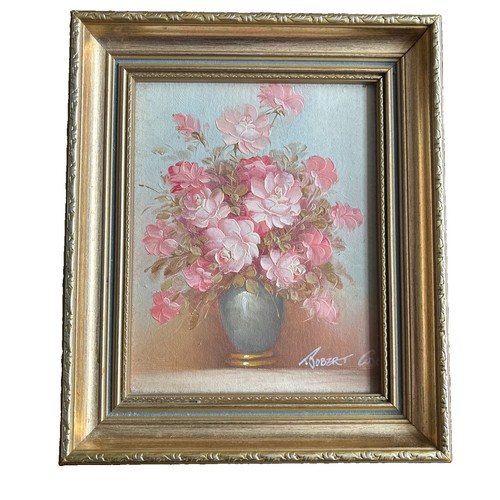 Vintage original signed oil - original,