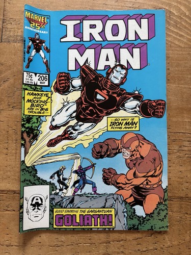 Iron man issue 206 near - 206, mint