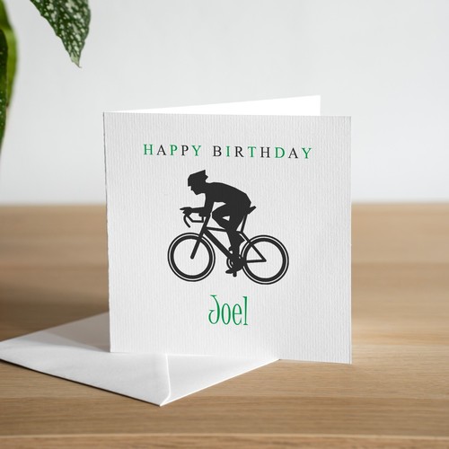 Personalised handmade cycling - personalised,