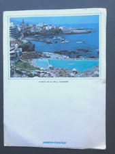 SS Reina Del Mar Dinner Menu October June 23 1969 Union Castle Shipping