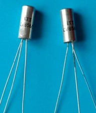 2 x ITT CV8565 PNP Darlington Transistors Vintage (S4)