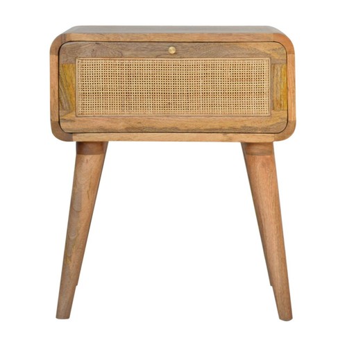 Oak rattan rounded edge - oak,